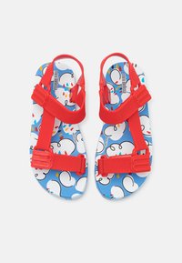 Mini Melissa Badesandaler - red/blue