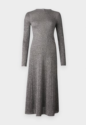 PAVLOVA MID LENGTH DRESS - Svetríkové šaty - storm