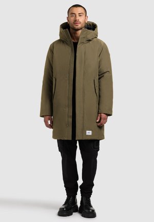 FOGG - Wintermantel - scrub green