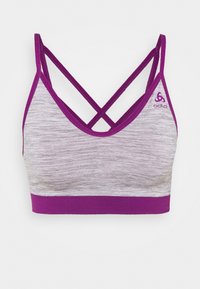 ODLO SPORT BRA SEAMLESS SOFT - Sutiã desportivo de suporte ligeiro - lantana