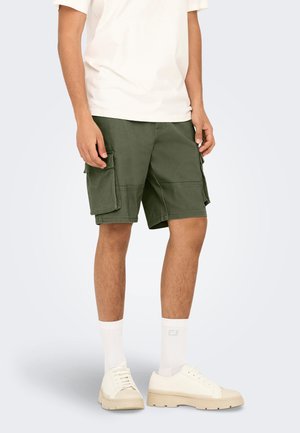 Only & Sons, ONSCAM STAGE CARGO LIFE - Shorts - grün