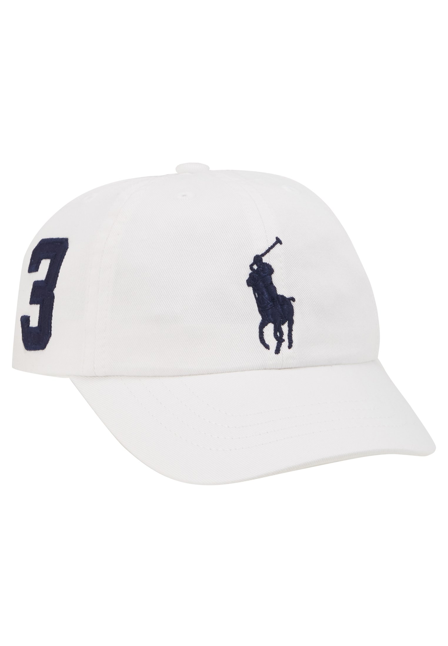 white polo baseball cap