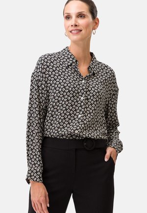MIT MINIMAL PRINT - Overhemdblouse - blackcream