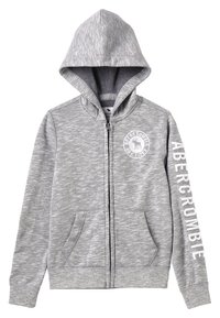 Abercrombie & Fitch Sweatjakke - light grey
