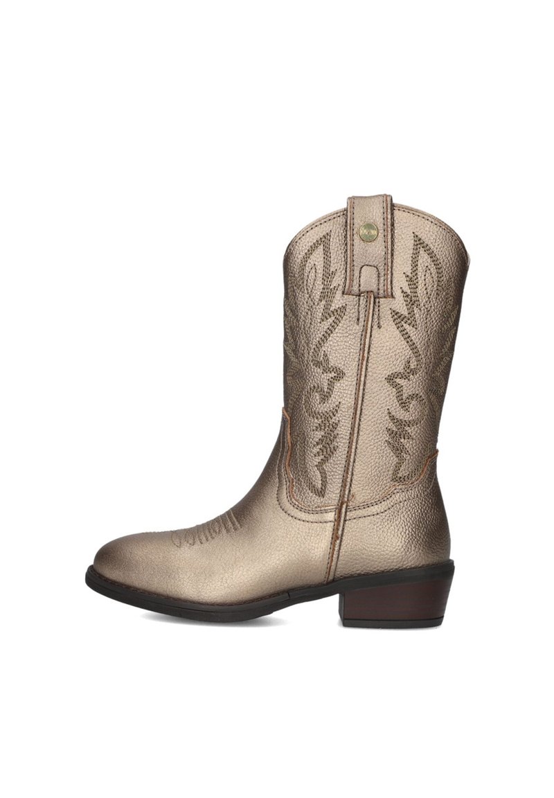 Develab Bottes de cowboy / motard - goud