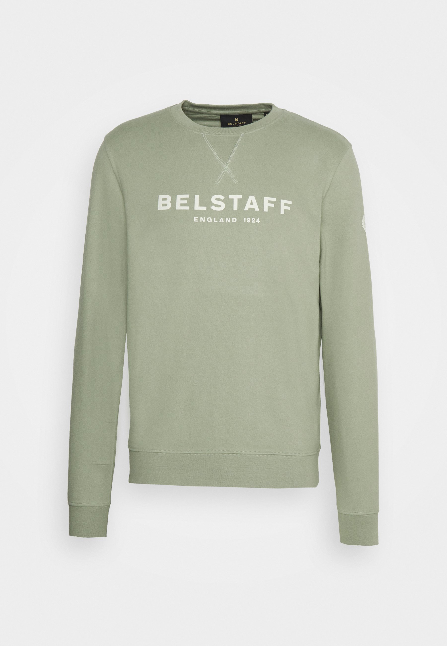 off white green sweatshirt