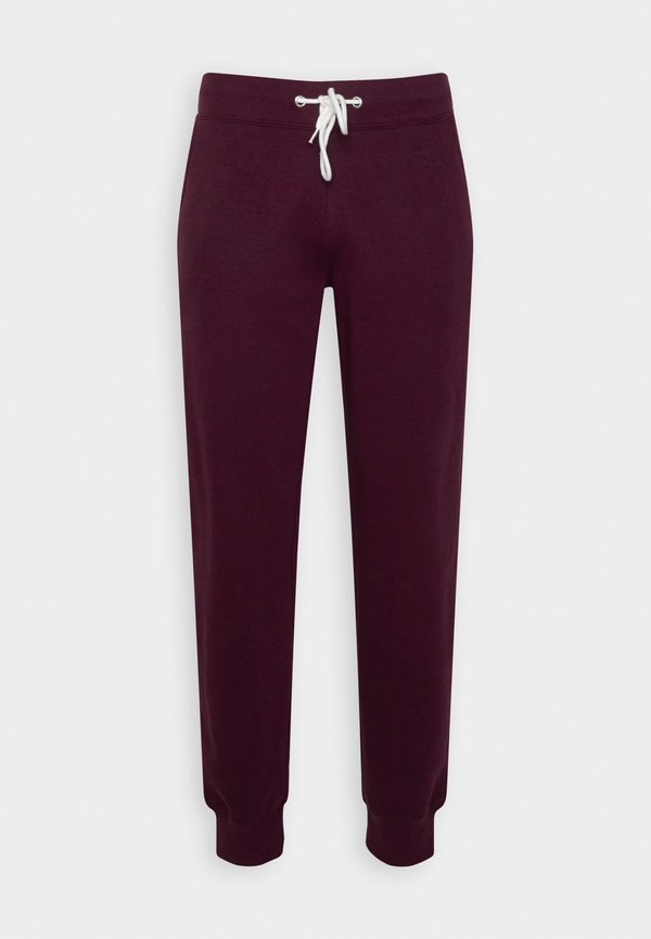 Tracksuit bottoms - mottled bordeaux4