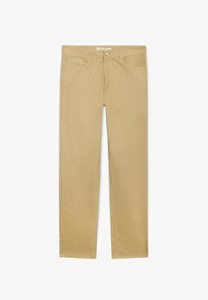 Trussardi, 5 TASCHE REGULAR 380 ICON MICROARMATURATO - Pantalones - beige