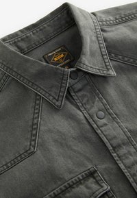 Next REGULAR FIT - LONG SLEEVE EMBROIDERED  - Skjorter - black