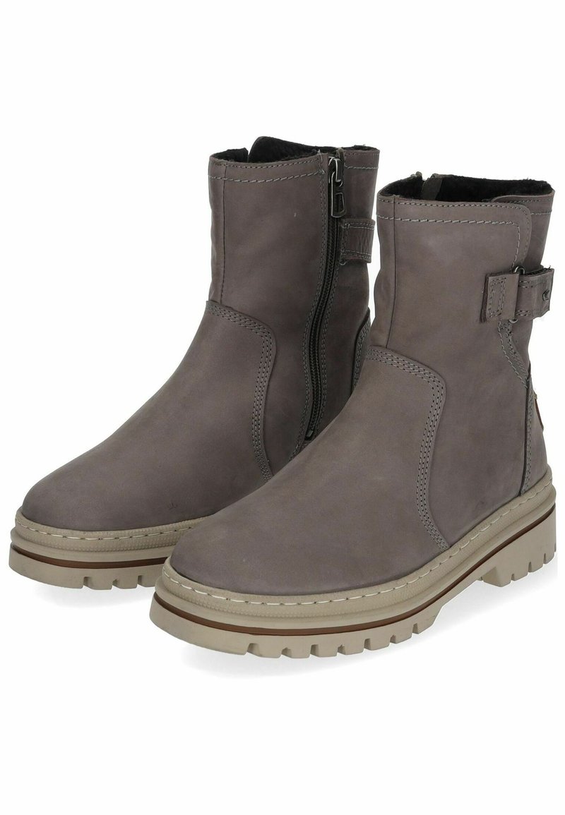 Camel Active Stiefeletten Khaki GrÃ¼n Lace Up Damen Camel Boots - Main Image