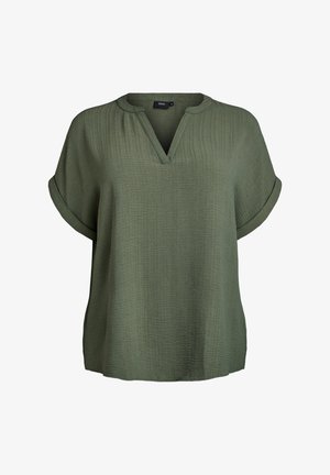 Zizzi Blusa - thyme