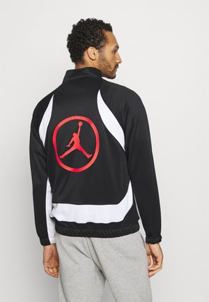 Giacca sportiva - black/white/chile red