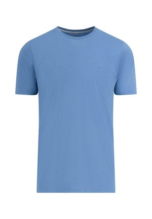 Fynch-Hatton MELANGE - Basic póló - crystal blue