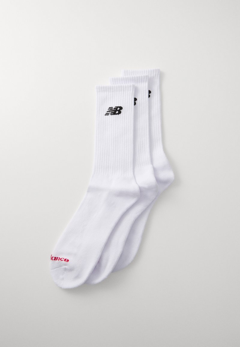 New Balance EVERYDAY SEASONAL CREW UNISEX 3 PACK - Zoknik - white