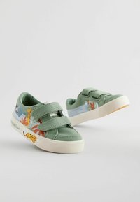 Next TWO FASTENING FIT - Topánky so zapínaním na suchý zips - green safari animals