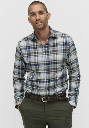JAMES CHECK - Skjorta - grey check