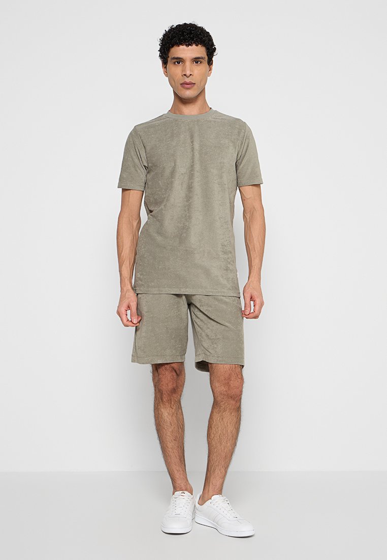 lindbergh T-shirt basic kaki
