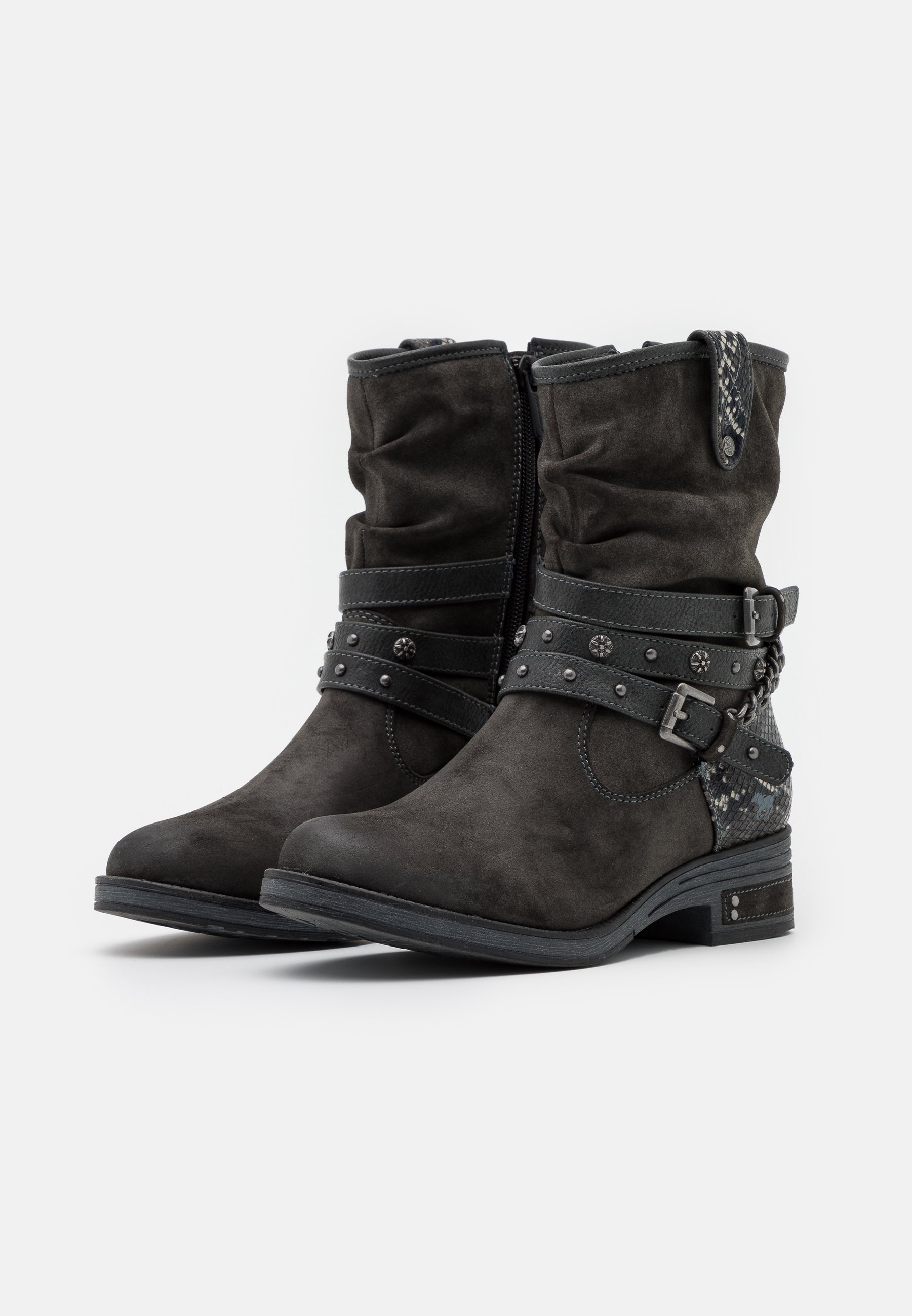 mustang cowboy biker boots