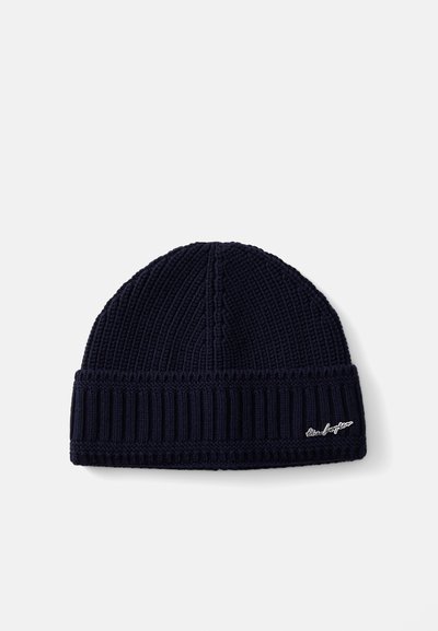 The Kooples BONNET UNISEX - Kootud müts - dark blue