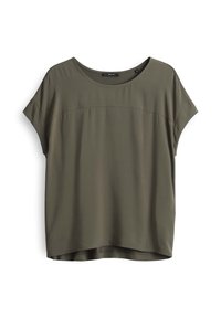 REGULAR FIT - Basic T-shirt - olive leaf