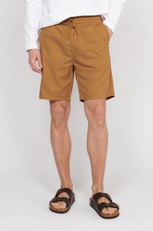 BARTON - Shorts - yellow brown