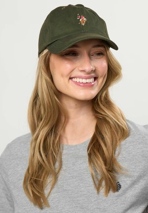 U.S. Polo Assn., UUERIN Cap - Šiltovka - forest night