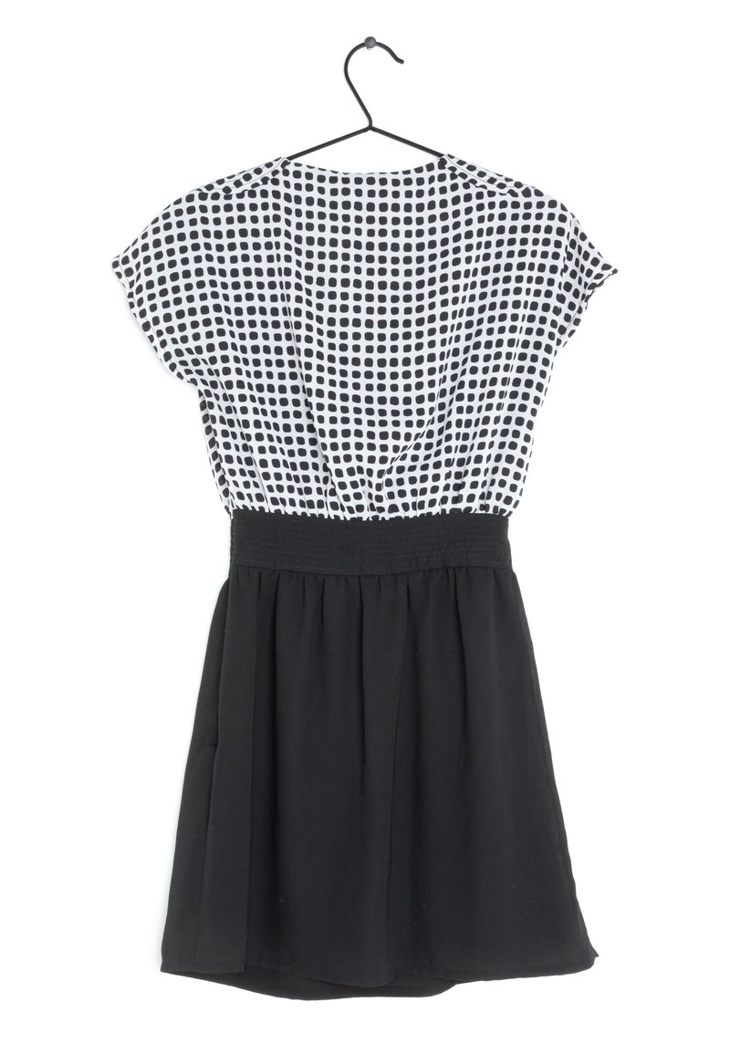 mango check short dress Mango Check Tie Front Mini Dress in Pink