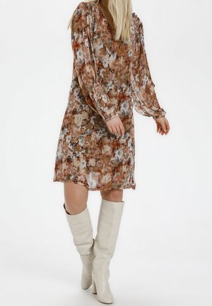 Cream Vestito casual - mottled pink