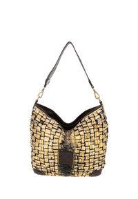 Campomaggi MONOSPALLA EDERA LUX - Borsa a mano - oro t moro