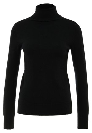 pure cashmere TURTLENECK - Pulover - black