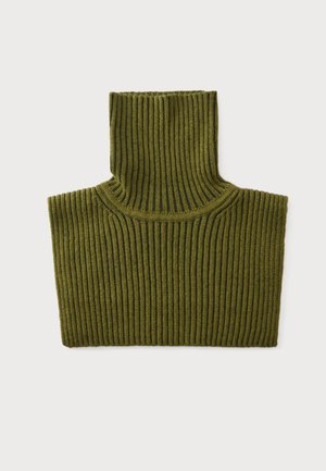 WOOD WOOD UNISEX - Κλειστό κασκόλ - mottled dark green