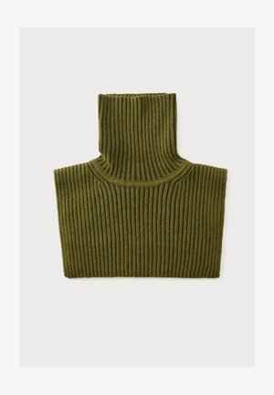 WOOD WOOD, UNISEX - Écharpe tube - mottled dark green