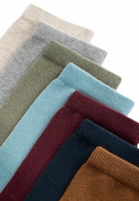 Next RICH PLAIN 7 PACK REGULAR FIT - Calze - red yellow blue