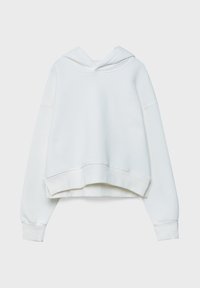 Stradivarius Felpa con cappuccio - off-white