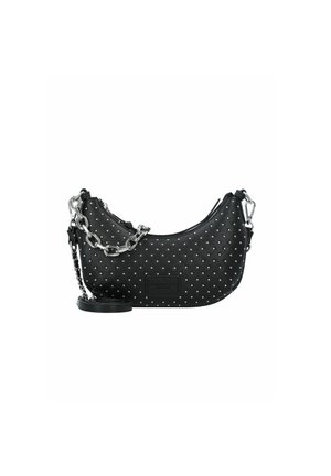 JOMALA - Cross body bag - black with tiny rivets