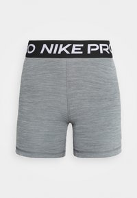 SHORT - Legíny - smoke grey heather/black