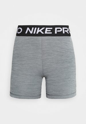 Nike Performance SHORT - Leggings - smoke grey heather/black