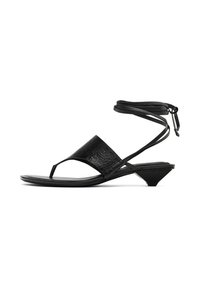 T-bar sandals - black