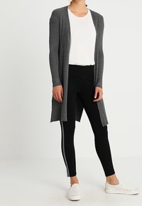 Zalando Essentials Kardigan - mottled dark grey