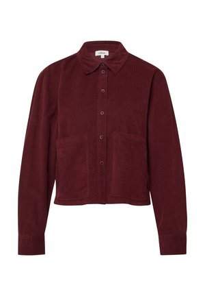 Overhemdblouse - bordeaux