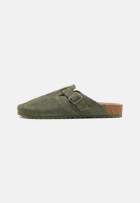 Jack & Jones - JFWLOUIS MULE - Tresko - khaki Miniatyrbilde 1