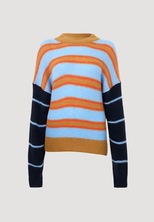 CREW NECK LONG SLEEVE - Svetr - sky blue