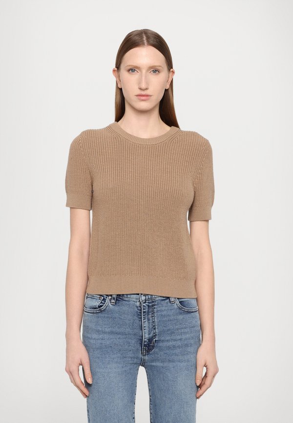 SHORT SHAKER  - Jumper - cafe