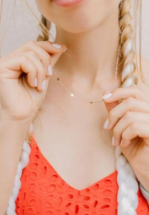 DELICATE RHOMBUS NECKLACE - Collier - goldfarben