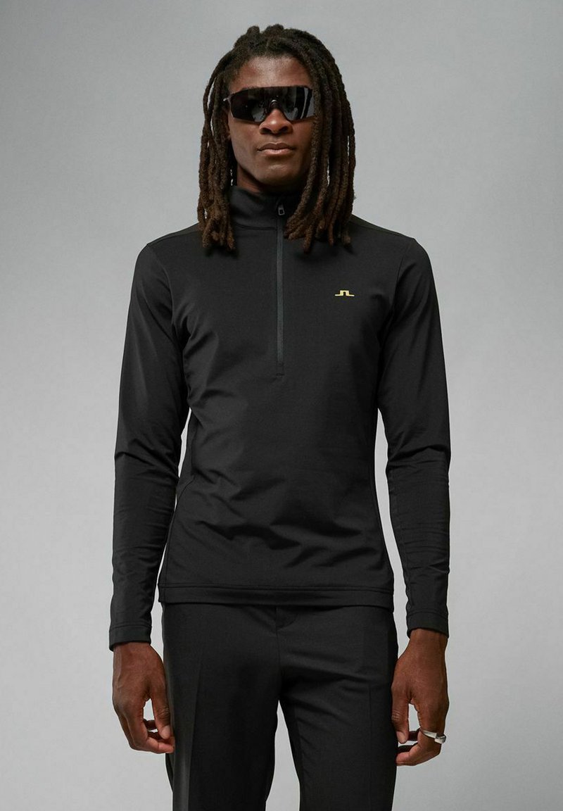 J.LINDEBERG LUKE HALF ZIP Long sleeved top black Zalando.de