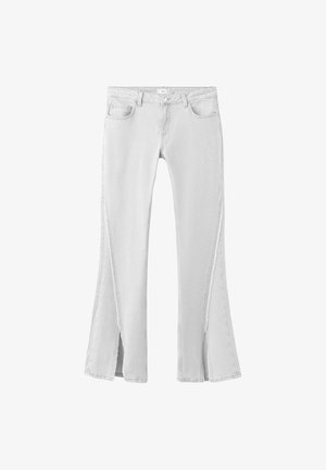 TEEN - Kavbojke na trapez - grey denim