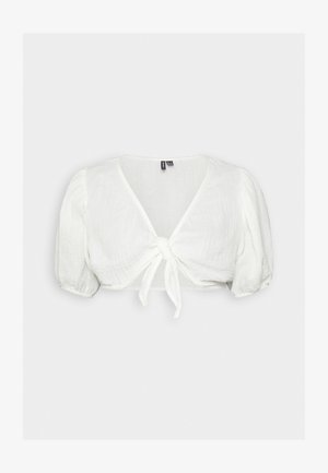 Vero Moda, VMNATALI NIA KNOT - Bluse - snow white