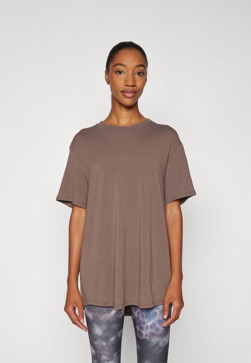 Nike Performance ONE RELAXED TOP - Camiseta deportiva - ironstone/black