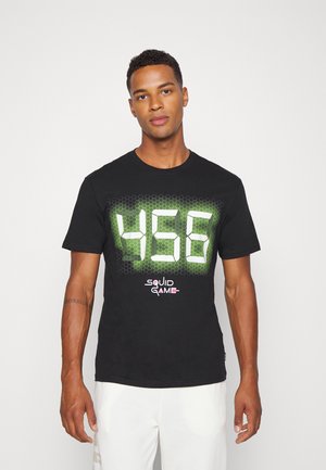ONSSQUIDGAME REG TEE UNISEX - T-shirt con stampa - black