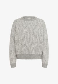 Selezionato, grey m chalk zig zag